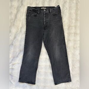 Levi’s Ribcage Straight Ankle Jeans